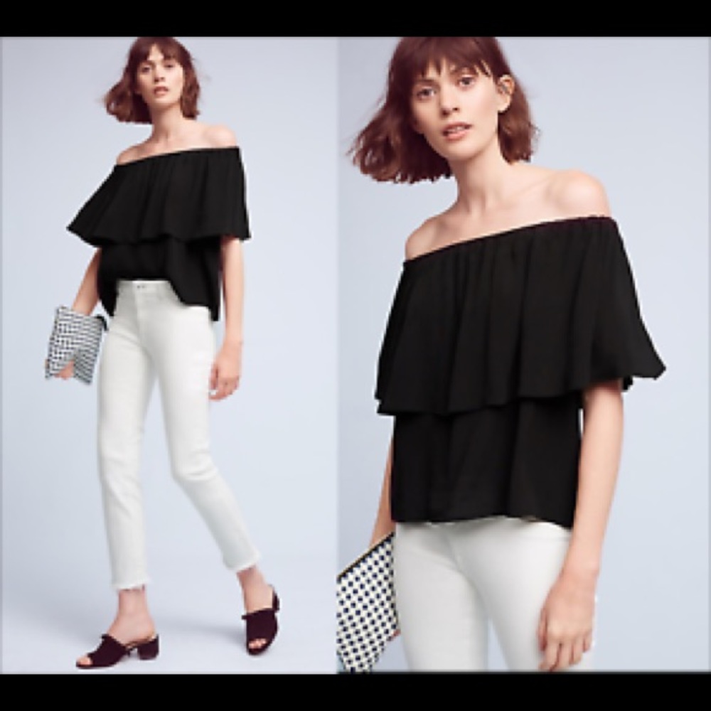 Holding Horses Anthropologie off the shoulder top